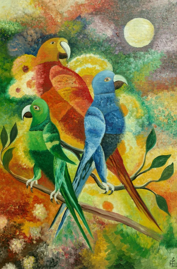 Parrots Trio